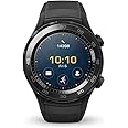 HUAWEI Watch 2 Smartwatch, 4 GB ROM, Android Wear, Bluetooth, Wifi, Monitoraggio della frequenza cardiaca, Nero (Carbon Black