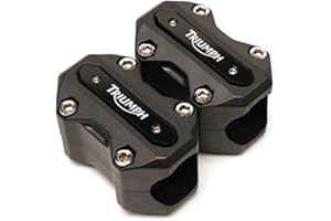 VSKTE Motorcycle Engine Guard Bumper Protection Fit For Triumph Tiger Explorer 1200 1050i 955i 800/XC Trophy Speed (Color : Black)