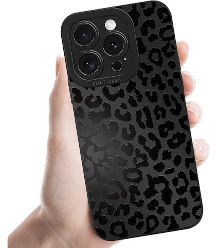 Custodia Per IPhone 16 Con Design A Strisce Zebra - Silicone TPU Morbido, Protezione Antiurto, Nero - 5