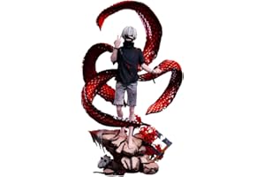 Xinnice Tokyo Ghoul Figurine Modèle 35 cm Anime Kaneki Ken Figurine d'action PVC Objet de collection Statue de bureau Décorations Ornements Manga Cadeaux