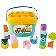 Toyshine Baby's First Shape Sorting Blocks Learning- Educational Activity Toys with 16 Building Blocks - Multicolor (16 Pieces)