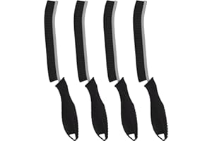TQRR Spazzola per Pulire Fessure, Spazzola Fughe, Spazzola Fine Brush Pulizia, Multifunzionale Spazzola Per Pulizia Di Gap Per Cucine, Casa, Doccia, Bagno, Finestra (4, Nero)