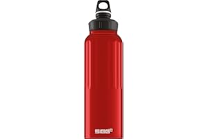 Sigg - Aluminum Water Bottle - Traveller - Climate Neutral Certified - Suitable For Carbonated Beverages - Leakproof & Lightweight - BPA Free - 0.6L / 1L/ 1.5L