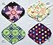 6 Pieces 8 Inch Charcoal Bamboo Mama Cloth/ Menstrual Pads/ Reusable Sanitary Pads / Panty Liners - You Choose 6 From 17 Designs and Send the Message to Me