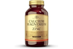 Solgar | Contiene Calcio Magnesio y Zinc | Fórmula combinada de calcio, magnesio y zinc | Minerales | 250 Comprimidos