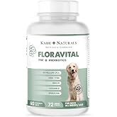 Kahu Naturals FloraVital, Probiyotik ve Prebiyotik Desteği, 60 Tablet