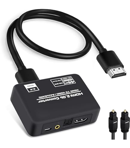 Convertitore HDMI Splitter Audio 5.1 Con Bluetooth - 4K 60Hz ARC Per TV E Home Theater - Foto 10