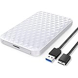 ORICO 2.5 Inch Hard Drive SSD Enclosure USB 3.0 SATA III HDD Caddy Reader - Compatible with Windows, Mac, Linux, PS4, Smart T
