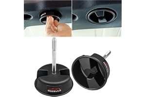 MOEBULB Hardtop Hardtop Hardpanel Montage Schraube Knauf 2 Stück kompatibel mit Jeep Wrangler JK 2-Türer und Unlimited 4-Türer 2007–2019