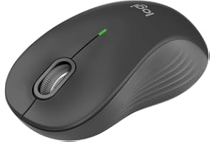 Signature M550 L, trådlös mus i full storlek | För stora händer, 2 års batteritid, tysta klick, Bluetooth, multi-enh