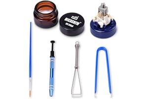 BYHOO Kit di apribottiglie con lubrificante per tastiera GPL205 G0 da 4,8 g, contiene 6 pezzi, estrattore per tastiera, supporto per tastiera, lubrificante per interruttore a chiave e stabilizzatore.