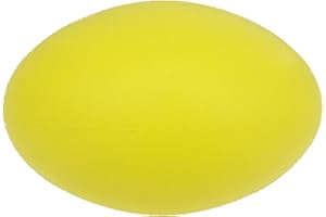 CARTA SPORT Cartasport Unisexe éponge Ballon de Rugby, Jaune