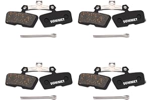 4 Pares SOMMET Pastillas Freno Disco Semi-metálico para AVID Code Code R (2011-2014) SRAM Guide RE Code Sattel Code RSC 2018