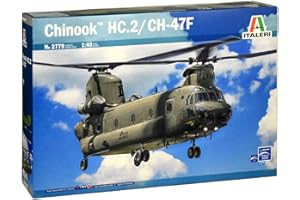 Italeri 2779 Chinook HC.2/CH-47F Model Kit elicottero plastica Scala 1:48