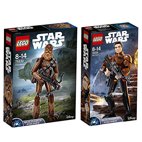 Preisvergleich Produktbild Lego Star Wars 2er Set 75530 75535 Chewbacca + Han Solo