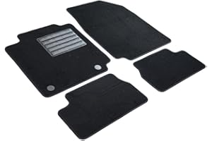 ‎MTM MDM SP-2333 Fußmatten Velours Autoteppich passend für Nissan Micra (K12) 2002>2010