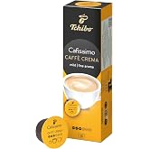 Tchibo Cafissimo Kahve Caff&egrave; Crema yumuşak kahve kaps&uuml;lleri, 10 adet (kahve, yumuşak aromalı yumuşak), s&uuml;rd&uuml;r&uuml;lebilir ve adil