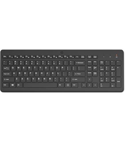 HP 950MK Tastiera E Mouse Wireless Ricaricabili (3M165AA#ABD) – Layout Tedesco, Connessione 2,4 GHz, Portata 10 M, Colore Nero. - copertina