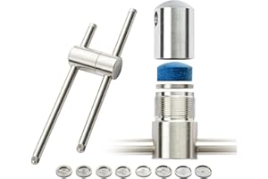CRICAL Spitze Presse Werkzeug 11mm/14mm Pool/Snooker Queue Edelstahl Material Einfachere Druck Spitze Werkzeug Billard Zubehör