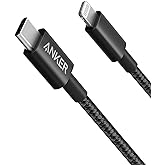 Anker 331 USB C to Lightning Cable, Nylon, MFi, 1 m | Compatible with iPhone 14 14 Pro 13 13 Pro 12 Pro Max 12 11X XS XR 8 Pl