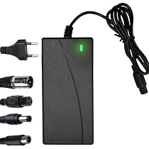 Chargeur Pour Trottinette électrique 42V 1,5A – Compatible Xiaomi M365/PRO – Avec 6 Adaptateurs De Prise – Pour Batterie Li-ion
