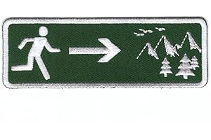 Titan One Europe - Tactical Escape to Nature Camping SHTF Rucking Bug Out Morale Patch Flucht In Die Natur Taktisch Klettband Aufnäher