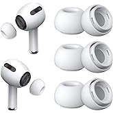 Minesk Airpods Pro ve Airpods Pro 2 i&ccedil;in Kulağa Tam Oturan ve Kulaktan D&uuml;şmeyen Ses izolasyonu Sağlayarak Sesleri G&uuml;&ccedil;lendiren
