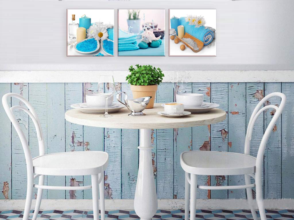 Piy-Painting-Impression-sur-Toile-Haut-Qualite-Peinture-avec-Cadre-Tableau-pour-Art-Dco-Murale-Salle-de-Bain-Cadeau-Anniversaire-3X-30X30CM