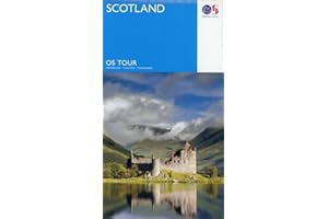 Scotland Map | Trip Planning | Ordnance Survey | OS Tour Map | Scottish Attractions | Scenic Routes | National Parks | Maps | Adventure
