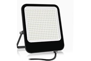 Tayire 200W Faretto led da Esterno, Potenti luci a LED 20000LM, Fari di sicurezza 6500K Bianco Freddo, Faro led Esterno Impermeabile IP65, Potente LED da Esterno per Giardino Cortile Garage Piazza