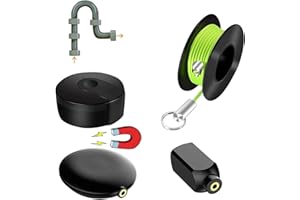 FANCYWUXI Magnet Kabelzieher, Magnetkabel-abzieherführungssystem, Wire Puller Tool das durch Rohre, Wände, Böden und Decken Passen Kann