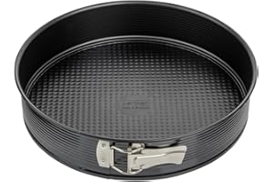 Zenker 3401 Forma do Pieczenia z Powłoką Zapobiegającą Przywieraniu, Czarna, Ø 24 cm