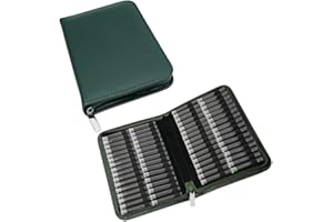 MV-VERSAND Homöopathie Taschenapotheke Klassik mit 64 Klargläsern Leder (grün)