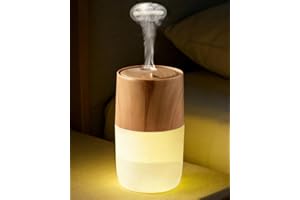 VIKKENT 300ml Aroma Diffuser mit Jellyfish Spray, Aromatherapie Diffusor für ätherische Öle, Automatischer Abschaltfunktion, 7-Farben-LED-Licht, Leise Luftbefeuchter für Zuhause Büro