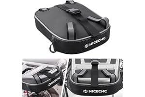 NICECNC Borsa posteriore per telaio moto R1200GS R1250GS, Borsa portapacchi impermeabile per moto Borsa porta attrezzi compatible with BMW R1200GS LC Adventure 2014-2022 R1250GS Adventure 2019-2022