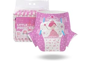‎CUTIEPLUSU CutiePlusU Windeln für Erwachsene 10 Stück, Einweg-Inkontinenzslip mit Laschen für Frauen und Männer, maximale Saugfähigkeit über Nacht- kleine Prinzessin (Mittel 28"-38")