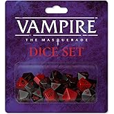 Renegade Game Studio | Vampire The Masquerade - Dice Set | Role-Playing Game Accessory
