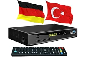 Türkische TV Sat Receiver MEDIAART- 4 Full HD Astra + Türksat programmiert USB