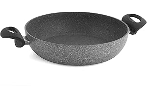 ZWILLING BALLARINI Tegame 2 Maniglie Cortina Granitium Induzione, 24 cm