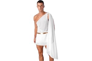 Nyeemya Cezar rzymski kostium dla dorosłych mężczyzn Gladiator spódnice na jedno ramię Top Costume Carnival Party Tunika Outfits