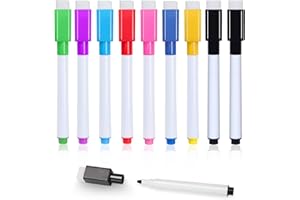 yummici Whiteboard Marker Trocken Abwischbar - Trocken Abwischbar Whiteboard Stifte 10 Pc Whiteboard Marker Hohe Qualität Whiteboard Stifte Folienstift Abwischbar Whiteboard Stifte Abwischbar