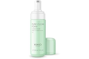 KIKO Milano Pure Clean Foam, Mousse Visage Nettoyante Et Purifiante