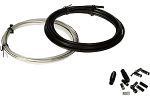 Jagwire Elite 2 Cables de Engranaje sellados, Unisex, Stealth Black, Talla única