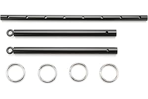 EXREIZST NEW Black Spreader Bar with Flocking bag Tools home Training Yoga funny pull bar Sports Soft Home Indoor Funny Wearable Toy Toys,