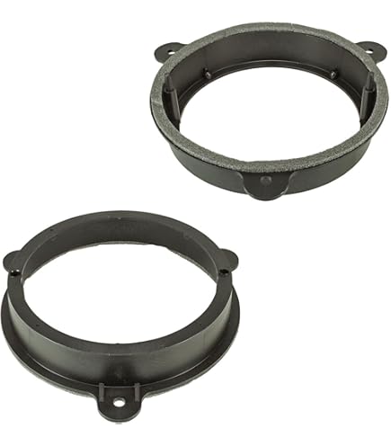 tomzz Audio 2837-002 speaker rings adapter holders suitable for Mitsubishi Colt from 2004-2012 for 130mm DIN speakers