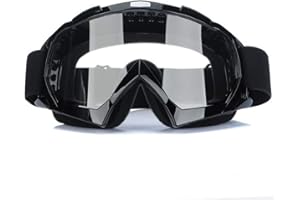 Gearmax® Motocross Vidrios a Prueba de Viento Transparente UV Goggle Prueba de Polvo