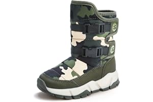 GUBARUN Schneestiefel Jungen Mädchen Winterstiefel Kinder Winter Outdoor Wasserdicht Warme Stiefel