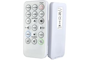 ‎AZURANO pilot zdalnego sterowania azurano kompatybilny z OPTOMA SP.8VH02GC01 IR29033, dla DAESSGL DAESSGN DAEXSGL DS344 DS346 DW346 DX345 DX346 H112e H182X S310e S315 S316 W310 W312 W316 X312 X315 X316, SUB I