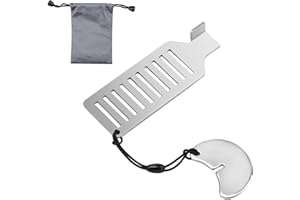 Dorart Home 1pcs Blocca Porta Antintrusione，Portable Door Lock for Travelling Senza Perforazione Chiusura Porta in Acciaio Inossidabile Senza Fori Serratura per Porta Applicabile a Hotel