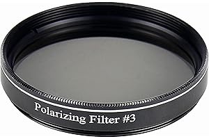SOLOMARK 2 "Polarisationsfilter Nr. 3 für Teleskope und Okulare - Reduziert Blendung - Bietet verbesserten Kontrast
